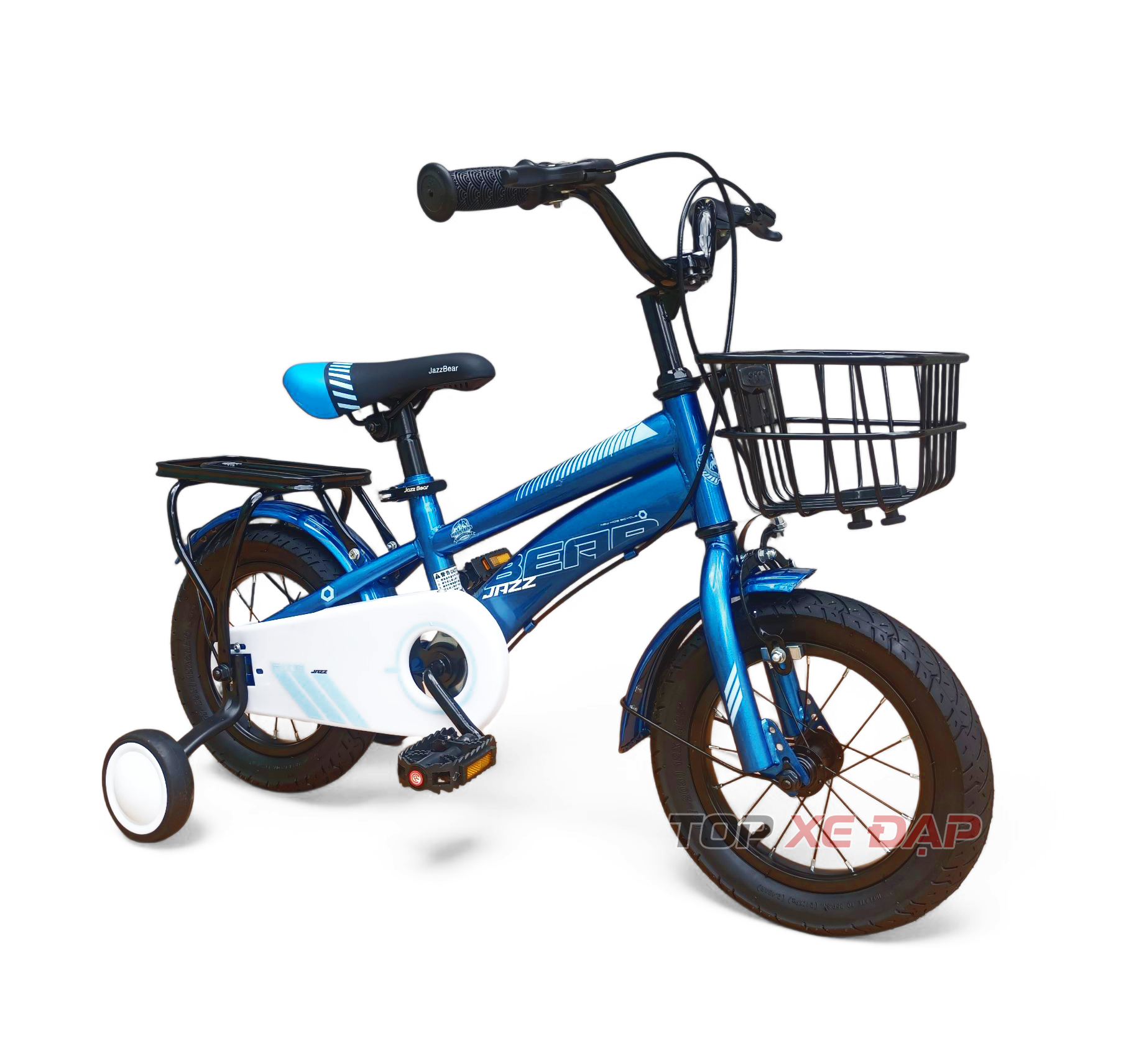 Xe đạp Jazz Bear 2308 xanh - 12 inch IMG 20251016 081547