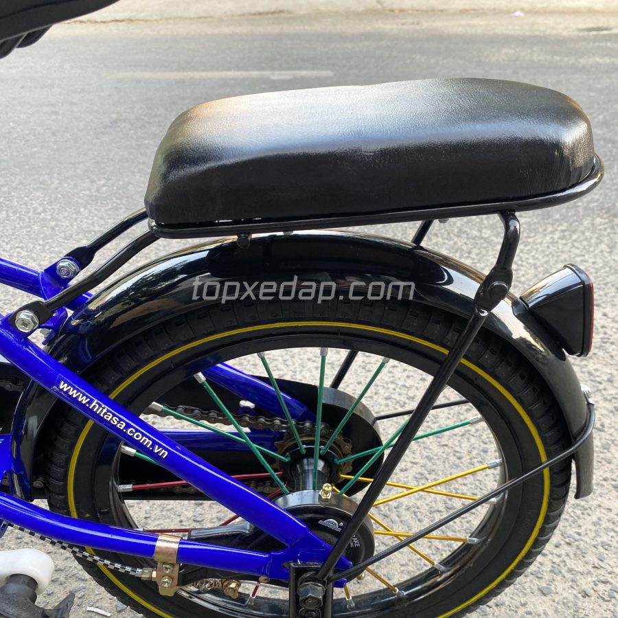 Combo baga nệm yên mềm cho xe đạp trẻ em