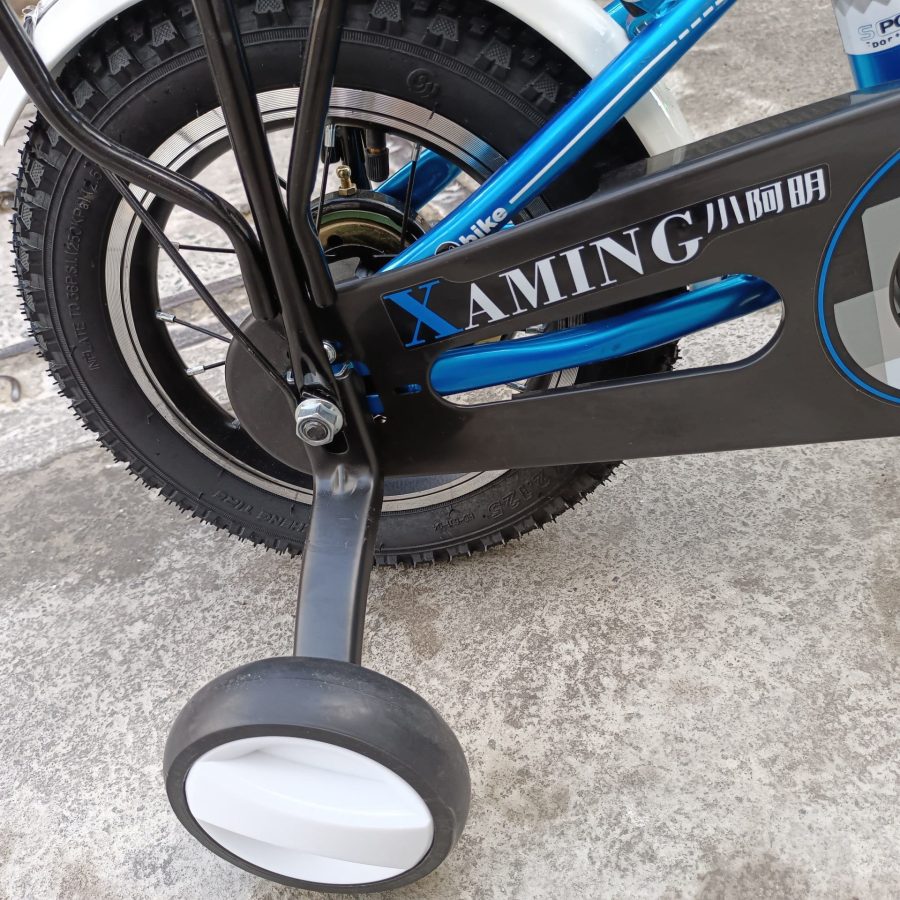 Xe Đạp XAMING 12 Inch Tay Ngang - Xanh Đỏ IMG 20220320 160712 scaled
