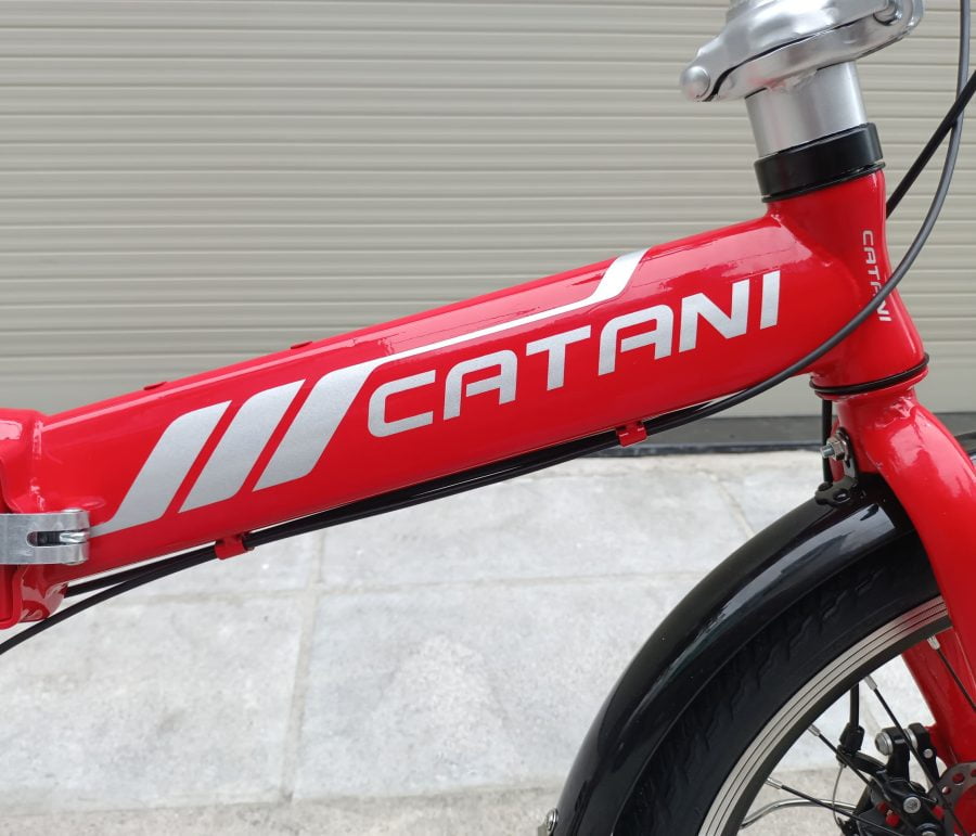 Xe đạp gấp CATANI có đề 20 inch - Đỏ IMG 20220530 164829 scaled