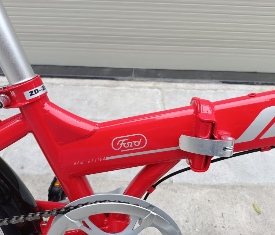 Xe đạp gấp CATANI có đề 20 inch - Đỏ IMG 20220530 164834 scaled