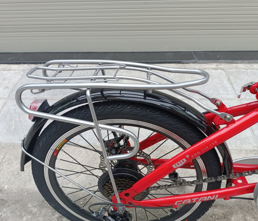 Xe đạp gấp CATANI có đề 20 inch - Đỏ IMG 20220530 164844 scaled