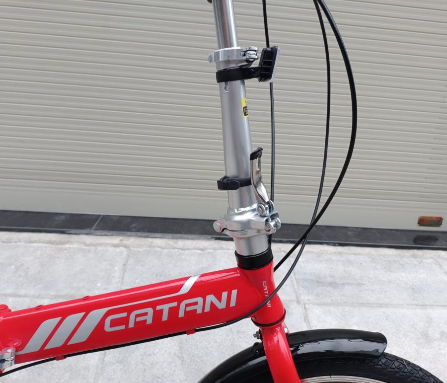 Xe đạp gấp CATANI có đề 20 inch - Đỏ IMG 20220530 164853 scaled
