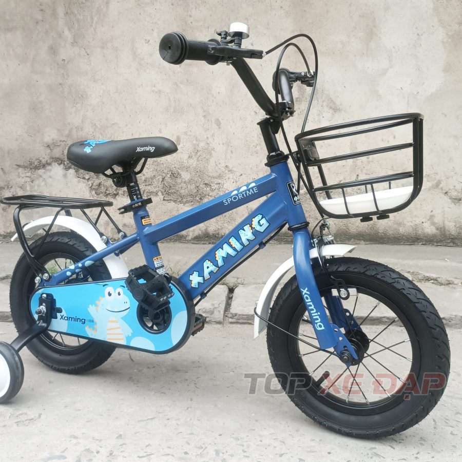 Xe đạp trẻ em Xaming khủng long 12 inch IMG 20251217 162329 scaled