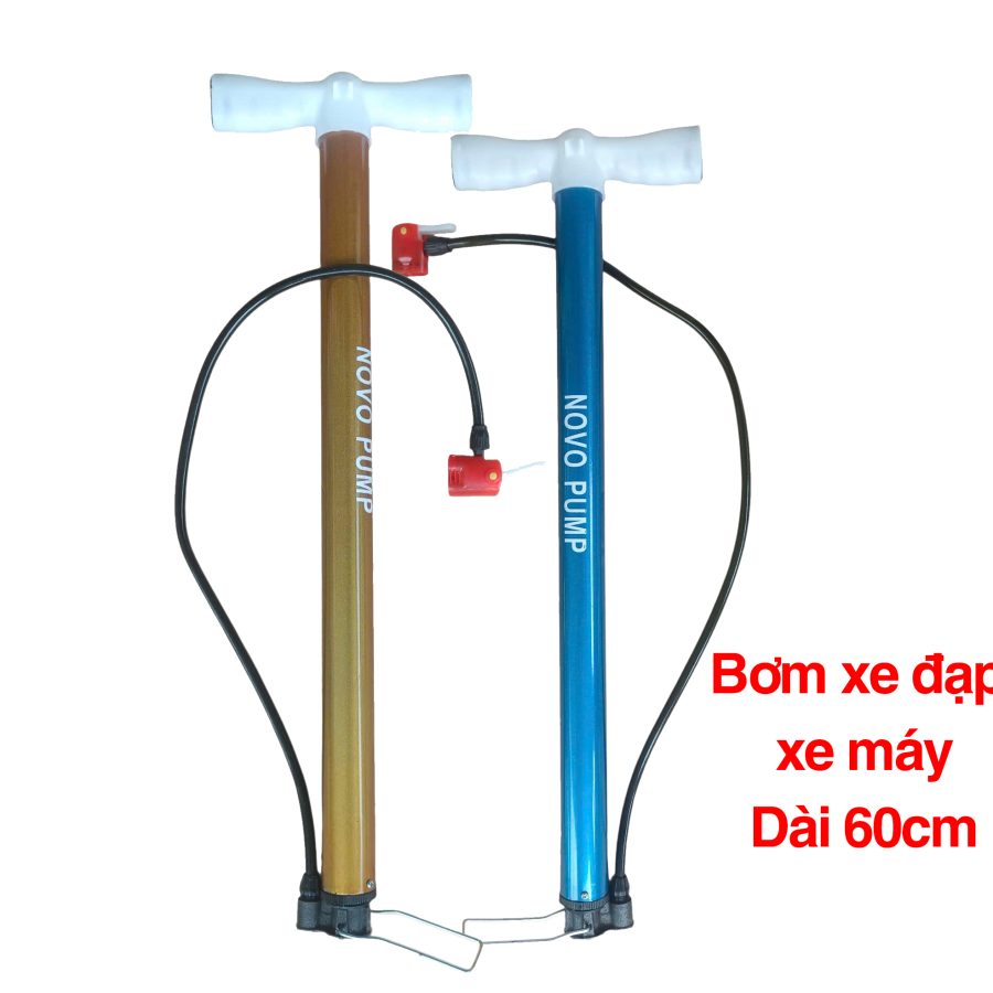 Ống Bơm tay xe đạp, xe máy loại dài 60cm