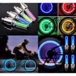 Đèn LED gắn van xe đạp, xe máy - Nhiều màu