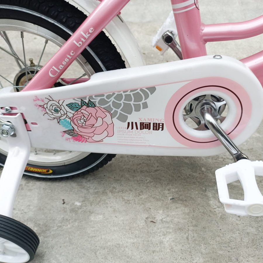 Xe Đạp Trẻ Em 16 inch XAMING XM03 - Hồng IMG 20220406 160905 scaled