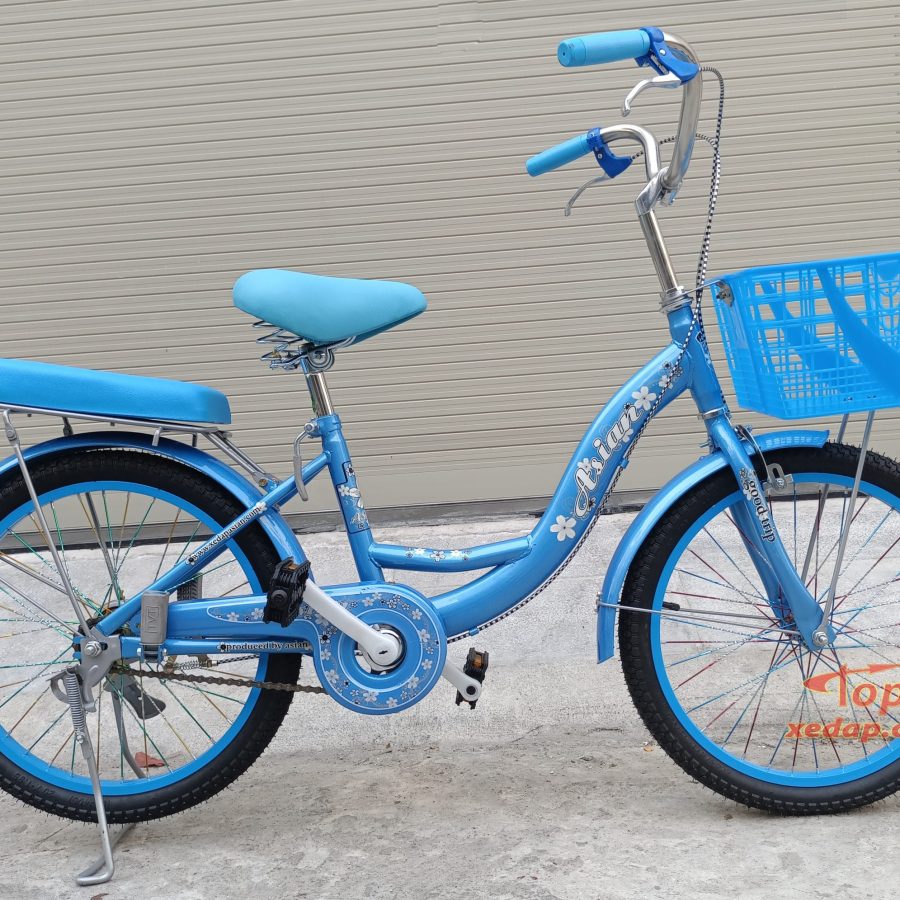 xe đạp bé gái ASIAN 20 inch xanh