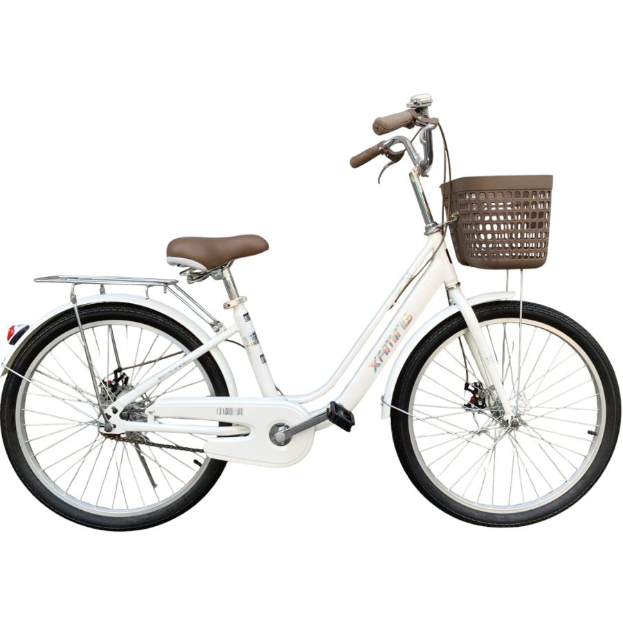 xe đạp nữ xaming Xm14 hồng 24 inch