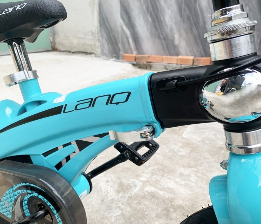 Xe đạp trẻ em LanQ Q40 Xanh - 12 inch IMG 1964
