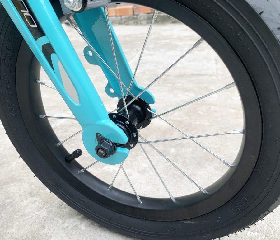 Xe đạp trẻ em LanQ Q40 Xanh - 12 inch IMG 1970