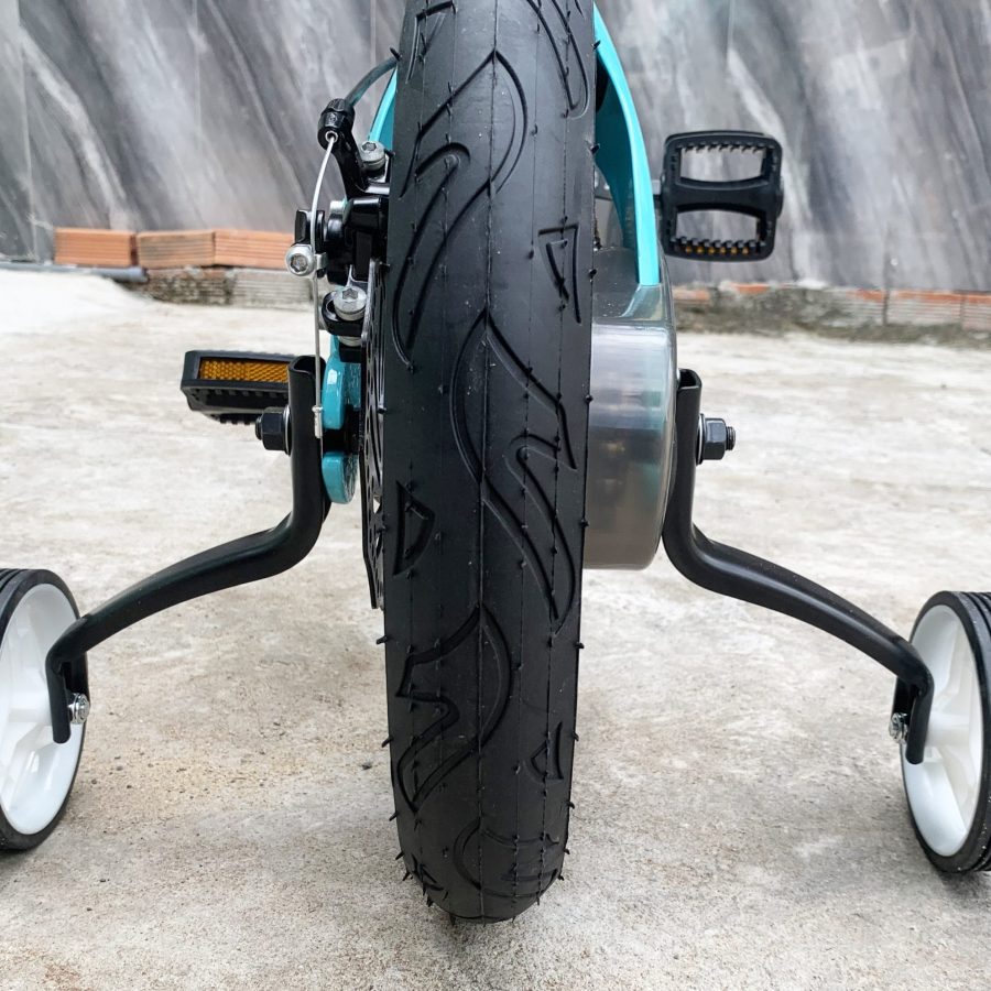 Xe đạp trẻ em LanQ Q40 Xanh - 14 inch IMG 1973 scaled
