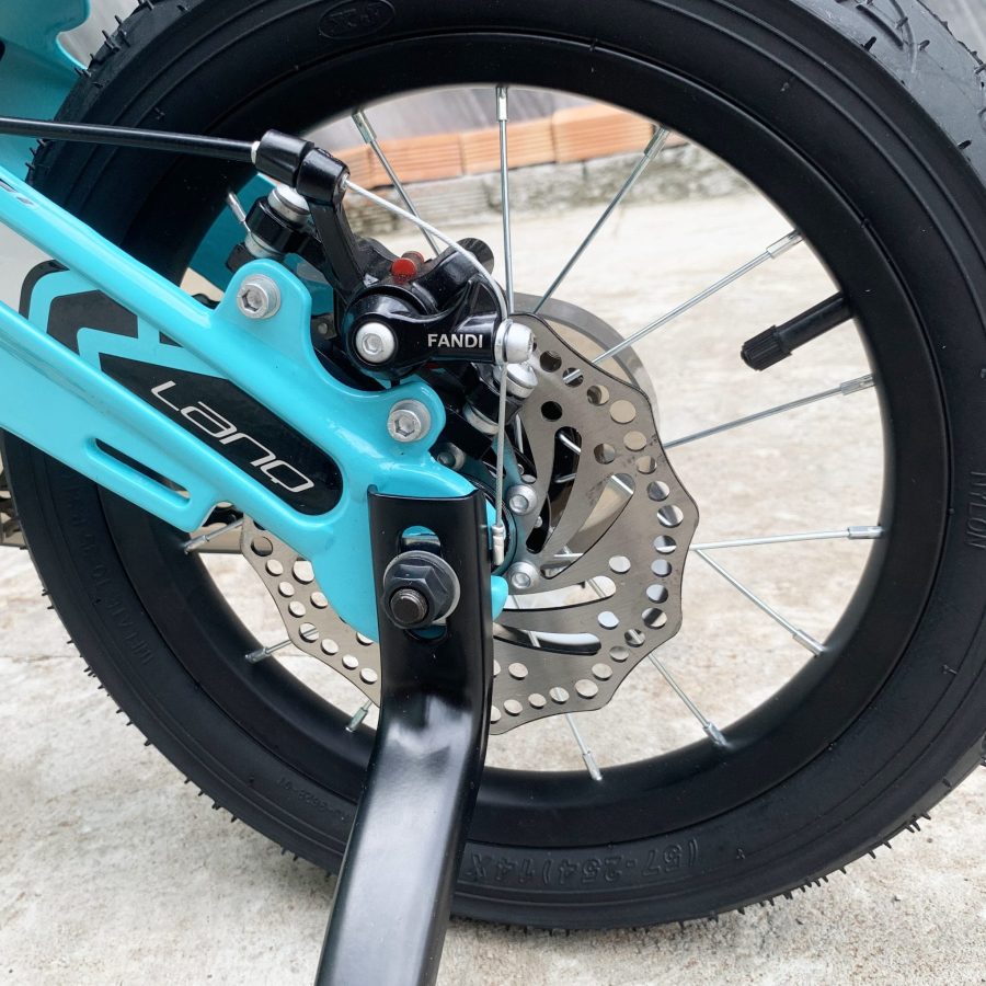 Xe đạp trẻ em LanQ Q40 Xanh - 14 inch IMG 1975 scaled