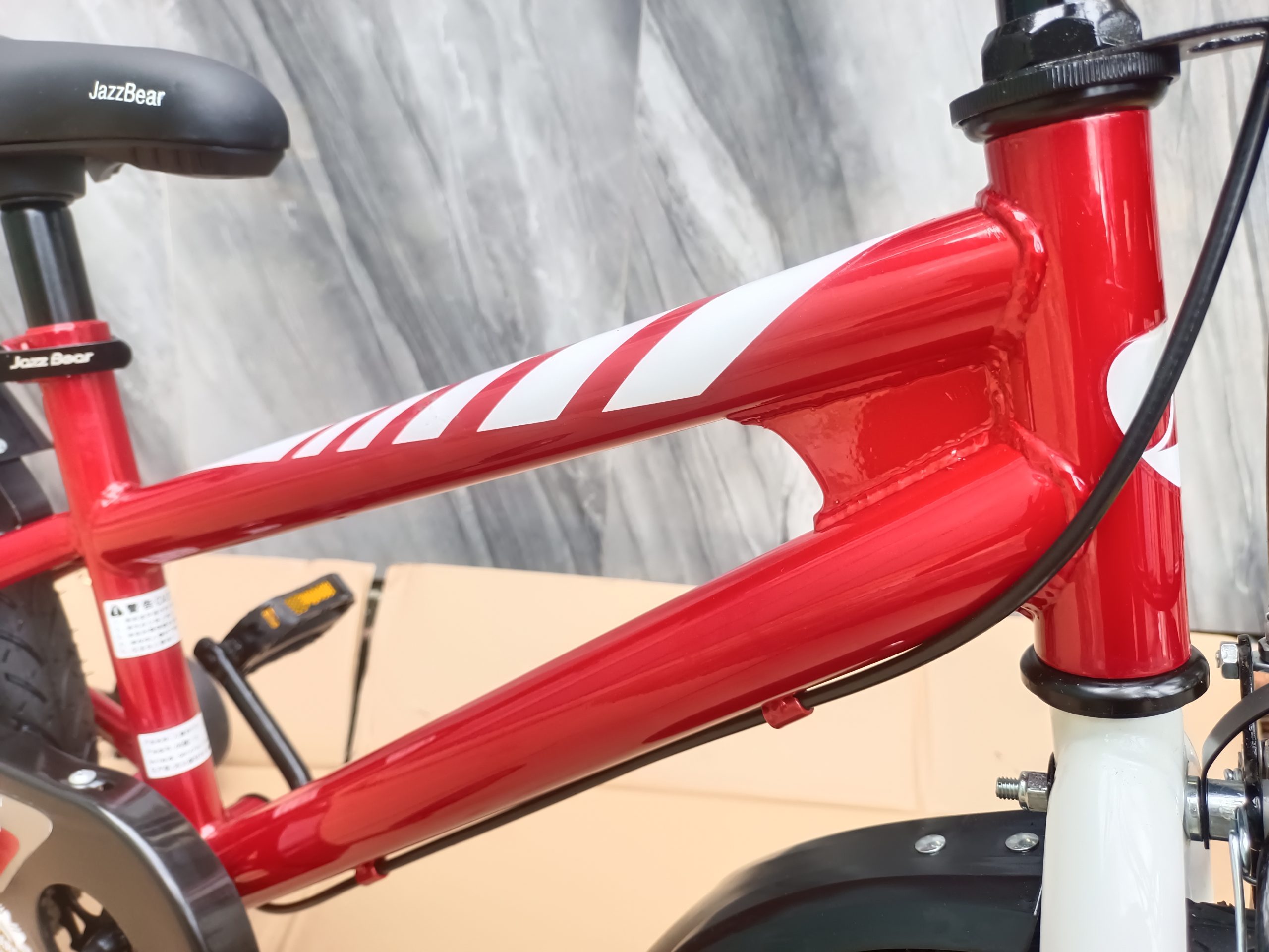 Xe đạp trẻ em JAZZ BEAR A2301 Đỏ - 16 Inch IMG 20251016 081311 scaled
