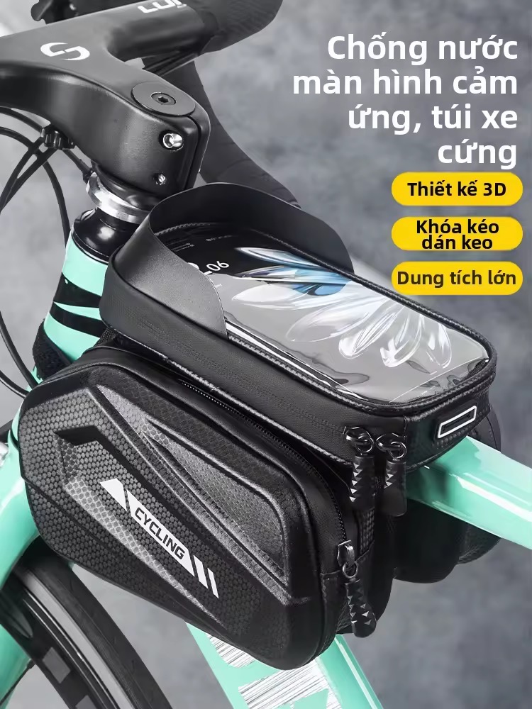 Túi treo khung xe đạp 2 bên cao cấp