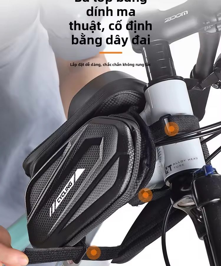 Túi Treo Khung Xe Đạp 2 Bên Cao Cấp - Form Cứng, Chống Nước IMG 0328