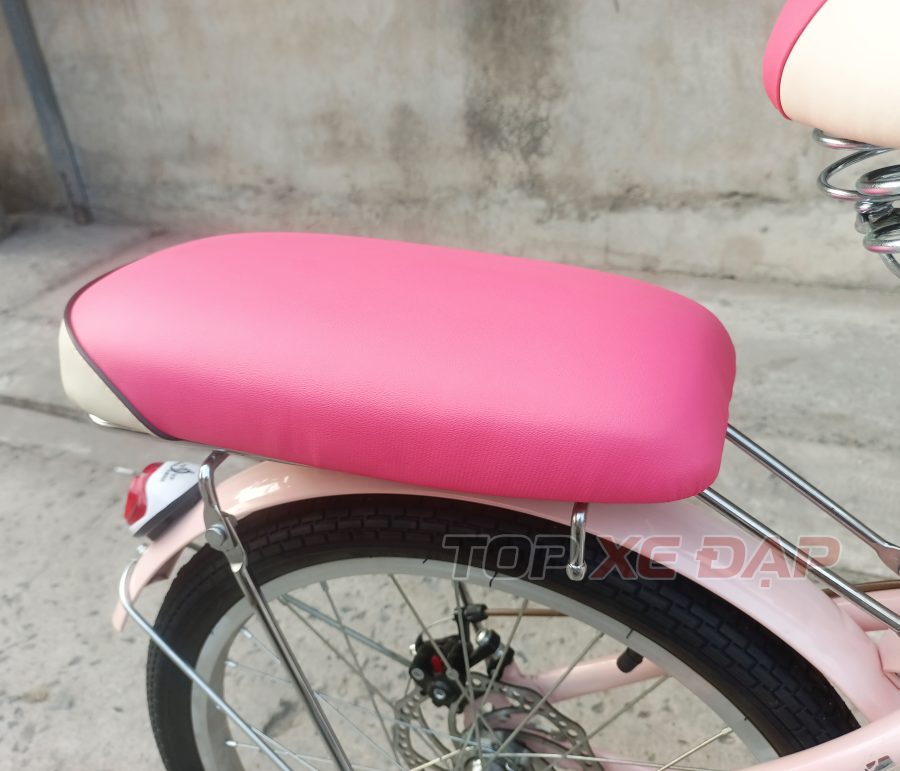 Đệm yên sau cao cấp gắn baga xe đạp, xe điện | Xanh Đỏ Hồng IMG 20260411 164430 1