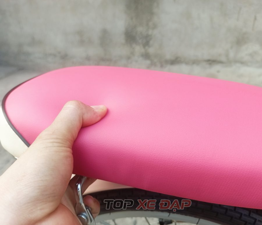 Đệm yên sau cao cấp gắn baga xe đạp, xe điện | Xanh Đỏ Hồng IMG 20260411 164525