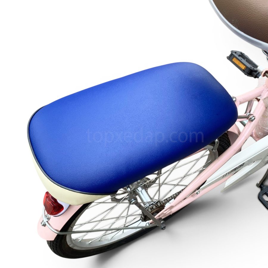 Đệm yên xe đạp cao cấp kháng nước | 3 màu xanh đỏ hồng nệm yên mềm xe đạp