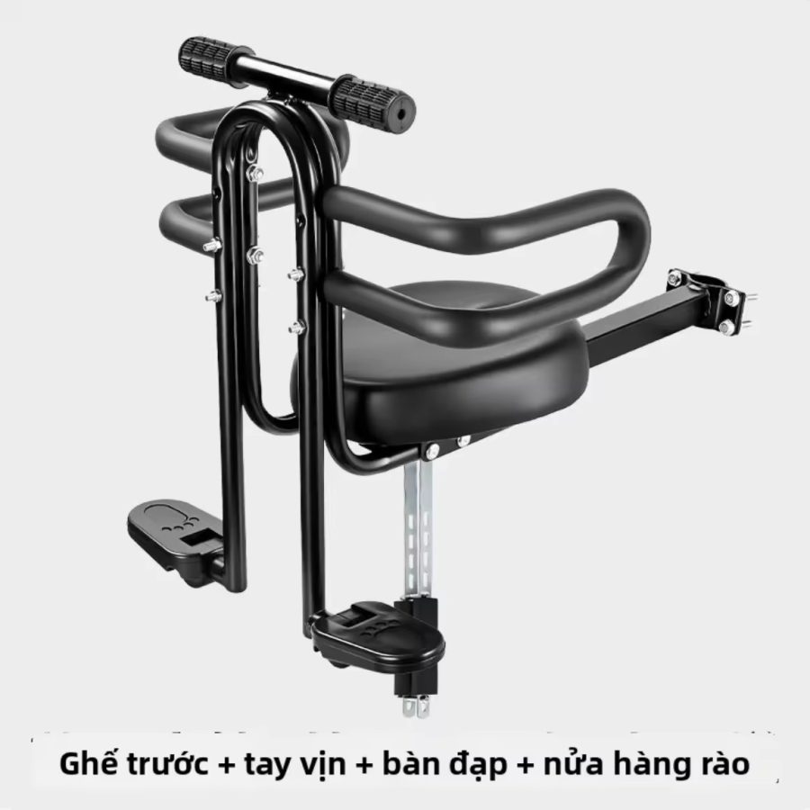 Ghế ngồi trước xe đạp cho bé