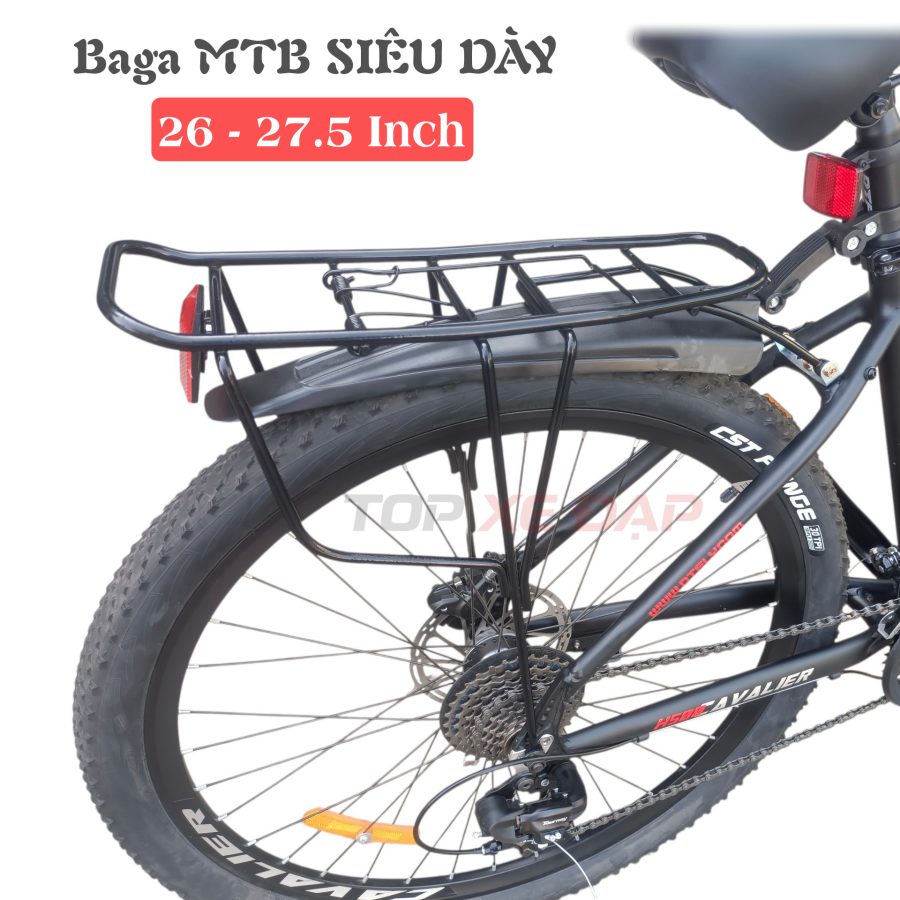 baga xe đạp MTB bánh 26 - 27.5 inch siêu dày dặn, cứng cáp