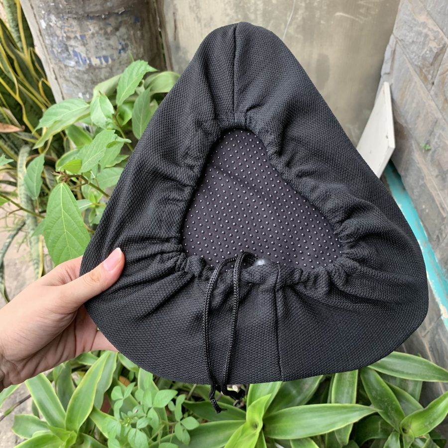Bọc Yên Xe Đạp Loại To 30x26cm - Cho yên xe mini, xe phổ thông, yên béo IMG 5661