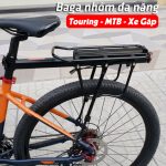 Gác Baga Xe Đạp Đa Năng Hợp Kim Nhôm Bắt Cốt yên