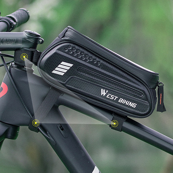 Túi Treo Sườn Xe Đạp Chống Nước WEST BIKING 1.5L túi treo khung xe đạp cao cấp