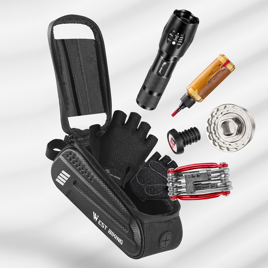 Túi Treo Sườn Xe Đạp Chống Nước WEST BIKING 1.5L tui treo suon xe dap west biking 9