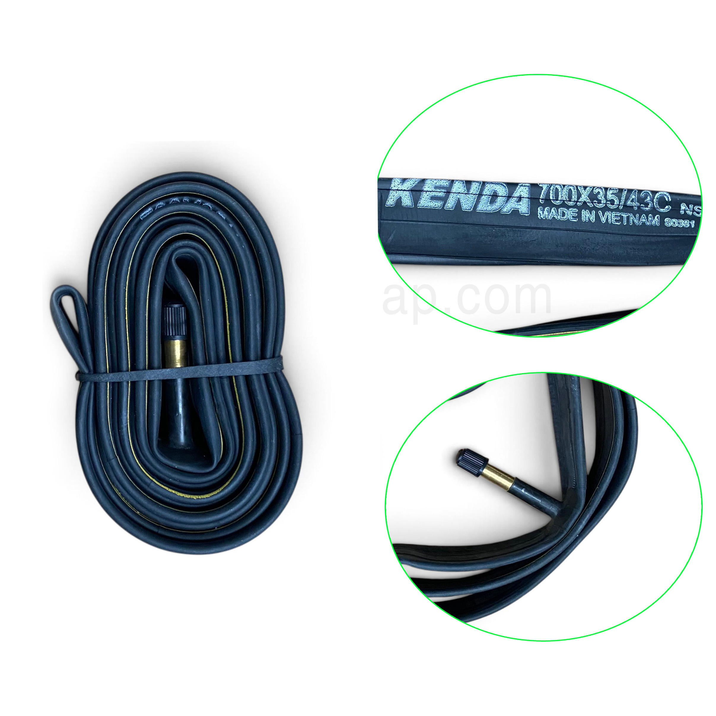 Ruột Xe Đạp KENDA 700C 28/32/35/43C Van Schrader Honda 48mm Ruột săm xe đạp KENDA 700x35/43c