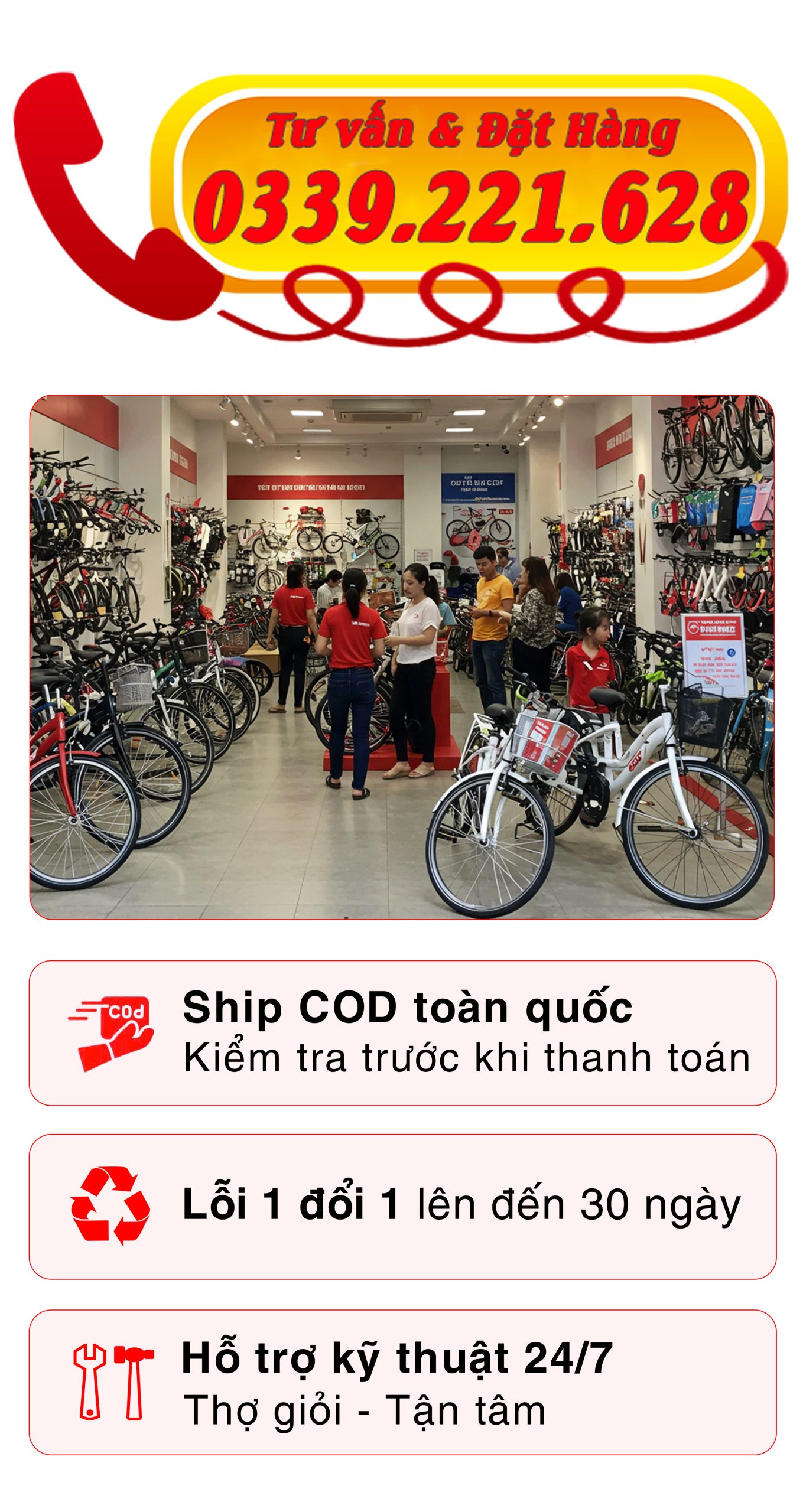 chính sách bán hàng topxedap