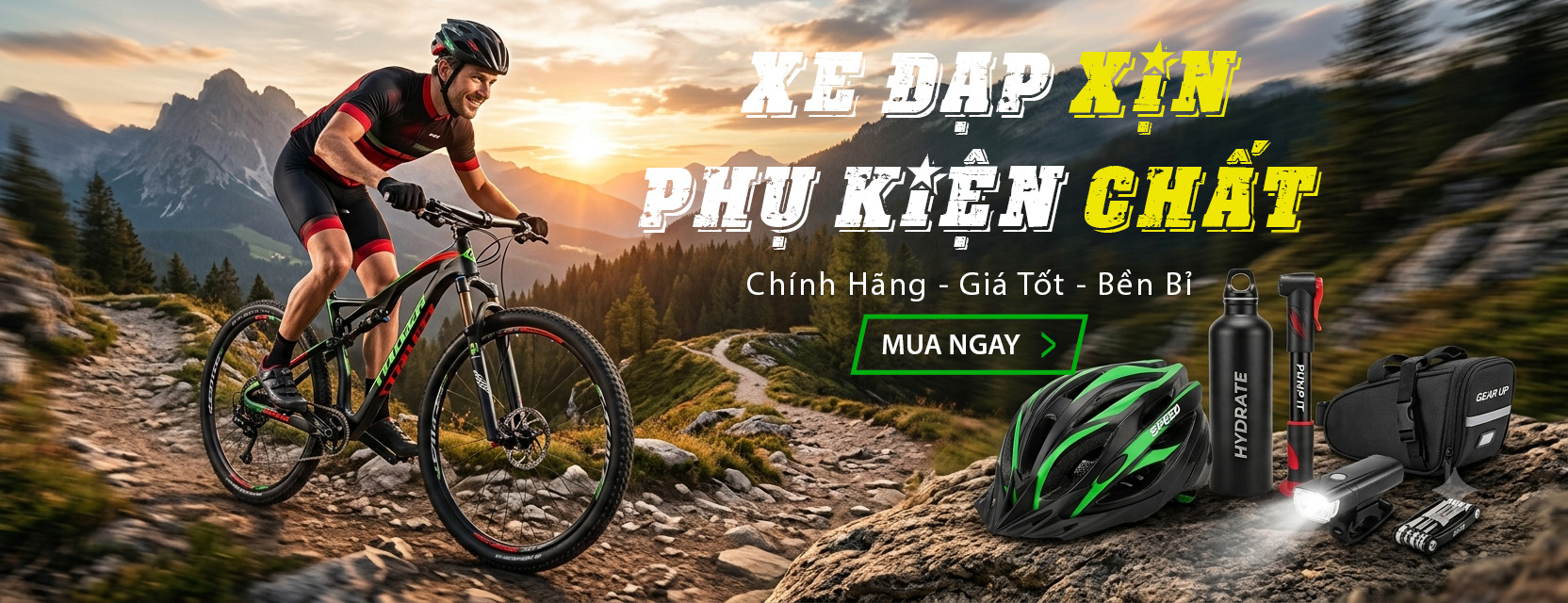 banner phụ kiện xe đạp top xe đạp