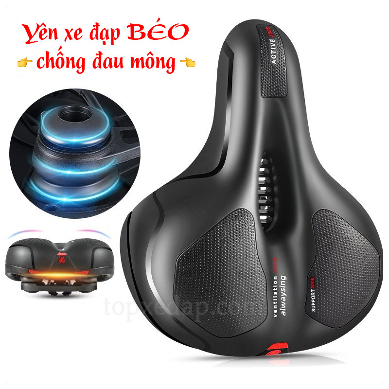 Yên béo xe đạp chống đau mông