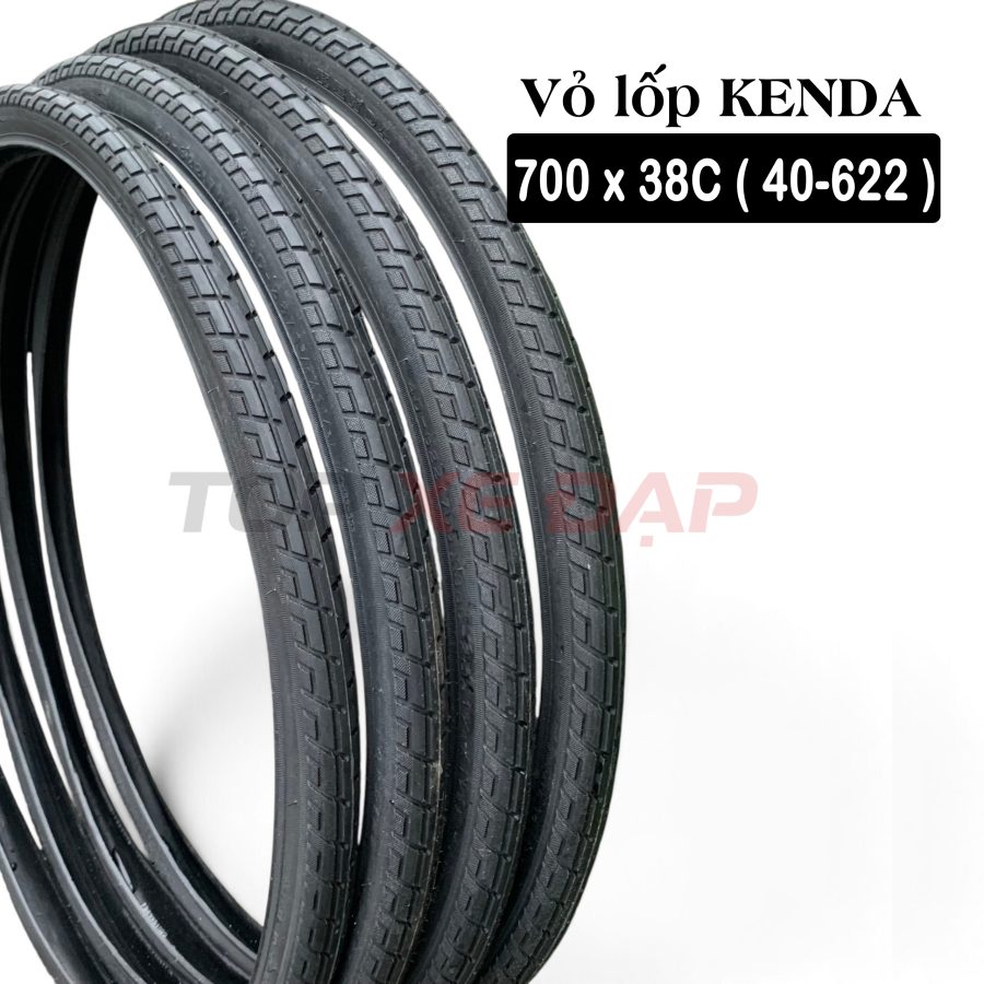 vỏ lốp xe đạp kenda 700x38c chính hãng