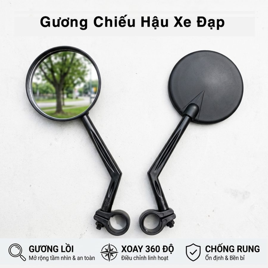 gương chiếu hậu xe đạp